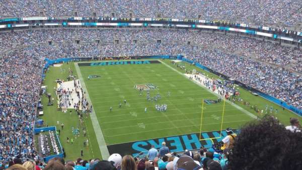 Bank of America Stadium, section: 531, row: 19, seat: 7
