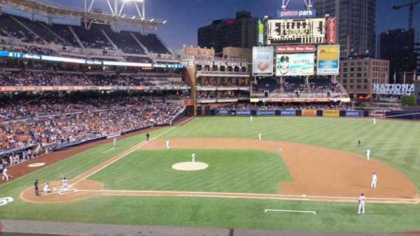 Petco Park, section: 211, row: 1, seat: 6