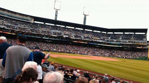 PNC Park, section: 1, row: M, seat: 9
