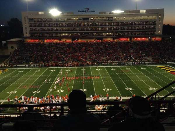 SECU Stadium, section: 206, row: M