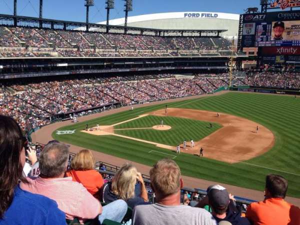 Comerica Park, section: 218, row: 4, seat: 13