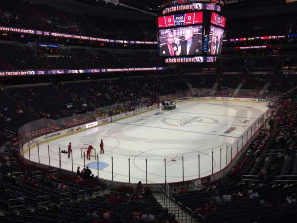 Capital One Arena, section: 107, row: X, seat: 17