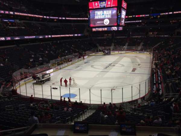 Capital One Arena, section: 107, row: X, seat: 4