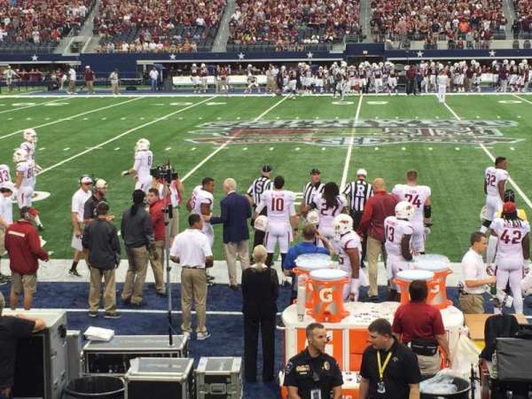 AT&T Stadium, section: C136, row: 4, seat: 19