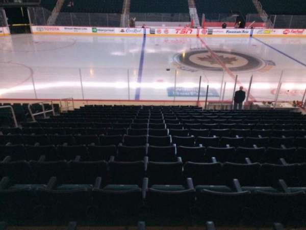 Canada Life Centre, section: 106, row: 16, seat: 14