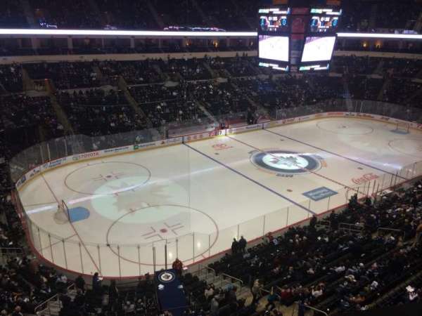 Canada Life Centre, section: 309, row: 1, seat: 5