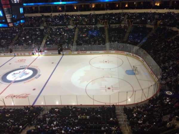 Canada Life Centre, section: 304, row: 1, seat: 6