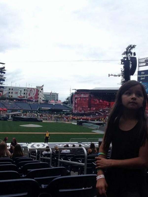 Nationals Park, section: 127, row: Z, seat: 2