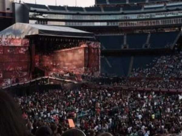 Gillette Stadium, section: 109, row: 29, seat: 6