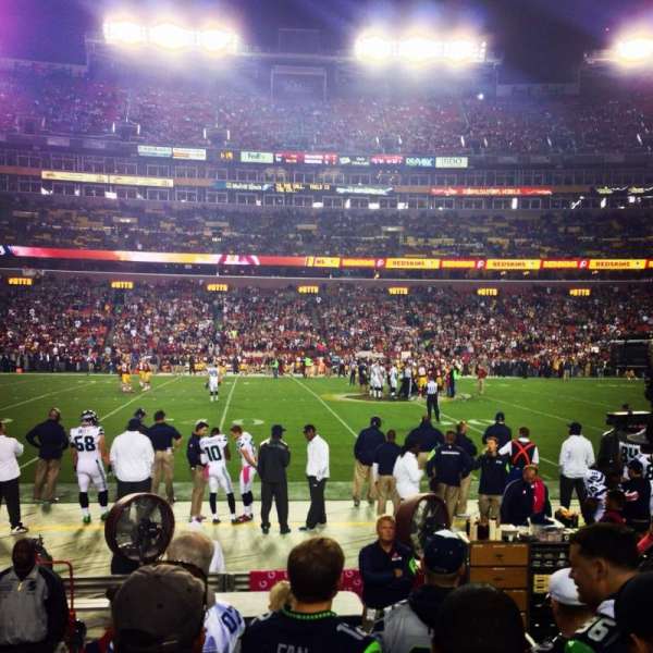 Northwest Stadium, section: 122, row: 3, seat: 15