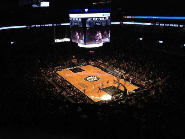 Barclays Center, section: 219, row: 10, seat: 4