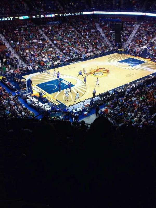 Mohegan Sun Arena, section: 109, row: L, seat: 15