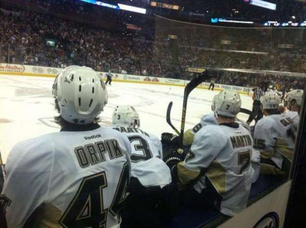 Nationwide Arena, section: 104, row: C