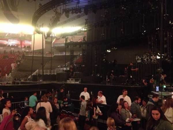 KFC Yum! Center, section: 105, row: D, seat: 10