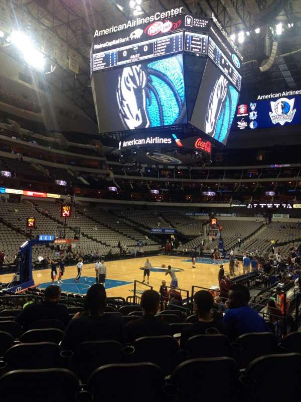 American Airlines Center, section: 122, row: J, seat: 10