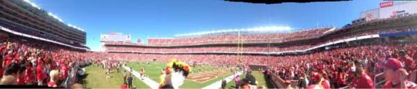 Levi's Stadium, section: 131, row: 2, seat: 7
