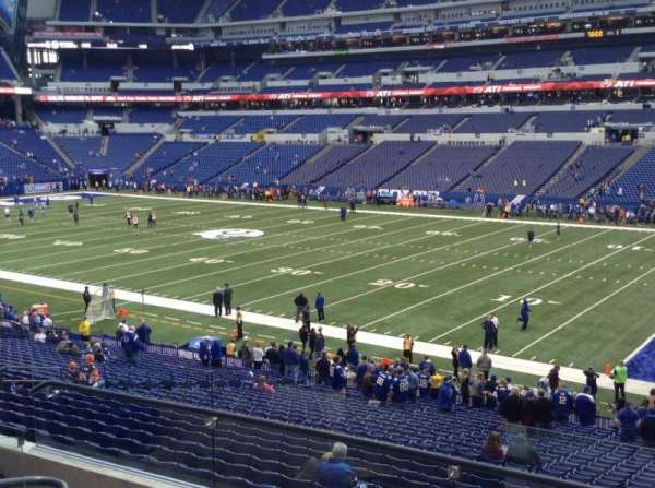 Lucas Oil Stadium, section: 235, row: 5, seat: 22 and 23