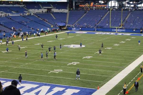 Lucas Oil Stadium, section: 223, row: 9, seat: 3 and 4