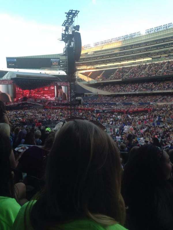 Soldier Field, section: 132, row: 18