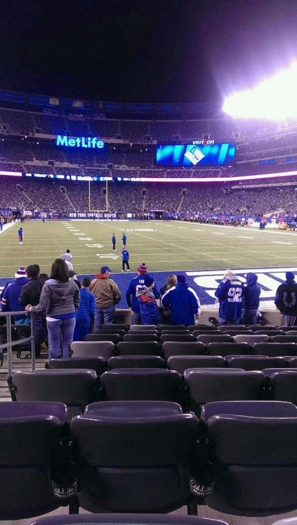 MetLife Stadium, section: 103, row: 10, seat: 21