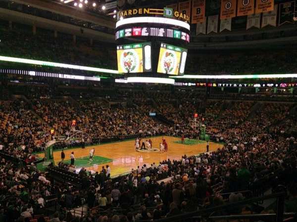TD Garden, section: 4, row: 23, seat: 1