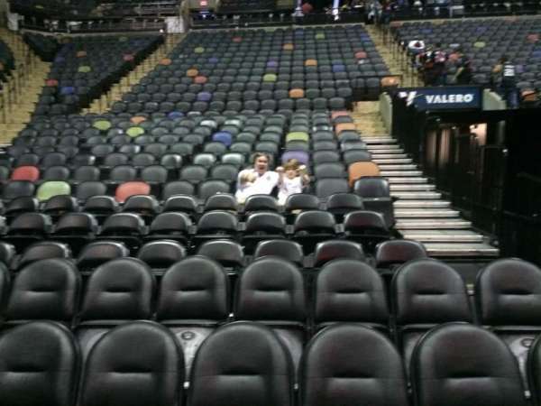 Frost Bank Center, section: 128, row: 6, seat: 8 and 9