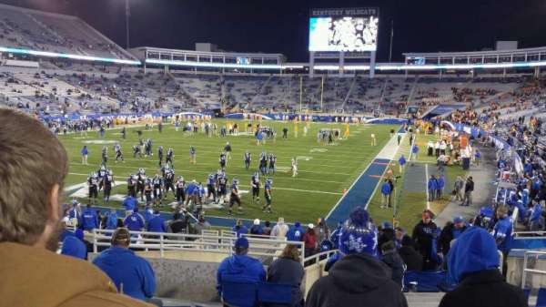 Kroger Field, section: 141, row: 19, seat: 1