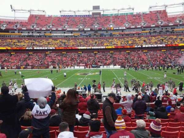 Northwest Stadium, section: 121, row: 16, seat: 14