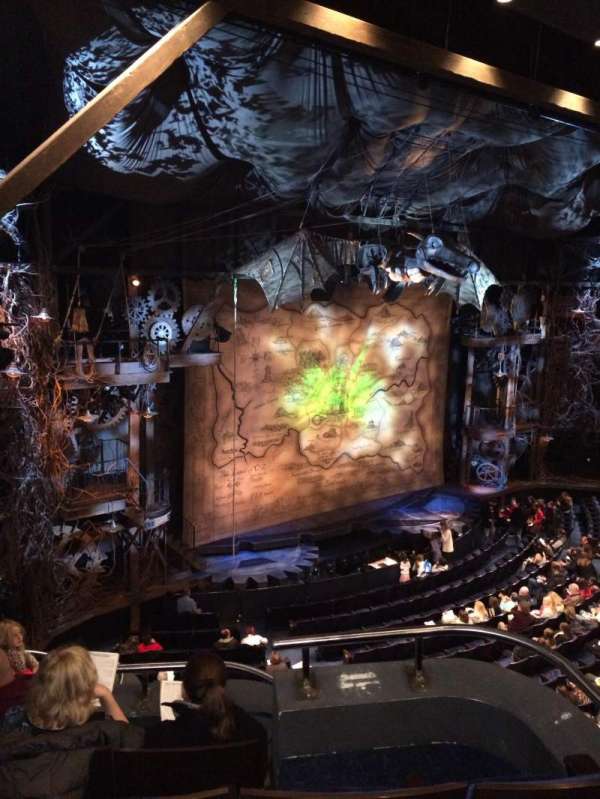 Gershwin Theatre, section: Front Mezzanine L, row: A, seat: 35