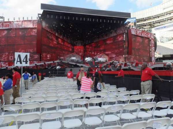 Soldier Field, section: B4, row: 4, seat: 4