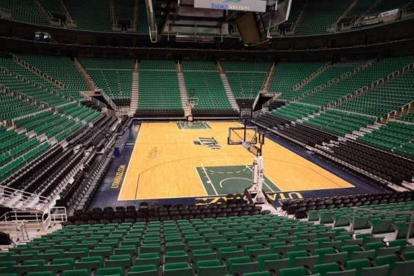 Delta Center, section: 2, row: 5, seat: 8