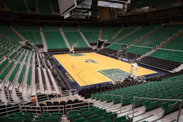 Delta Center, section: 3, row: 5, seat: 7