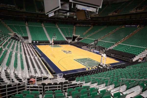 Delta Center, section: 14, row: 3, seat: 7