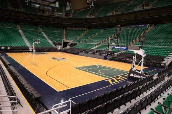 Delta Center, section: 13, row: J, seat: 3