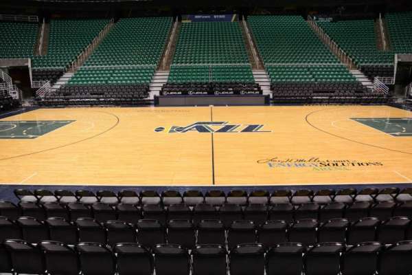 Delta Center, section: 18, row: 3, seat: 9
