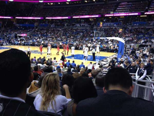 Kia Center, section: 104, row: 10, seat: 1