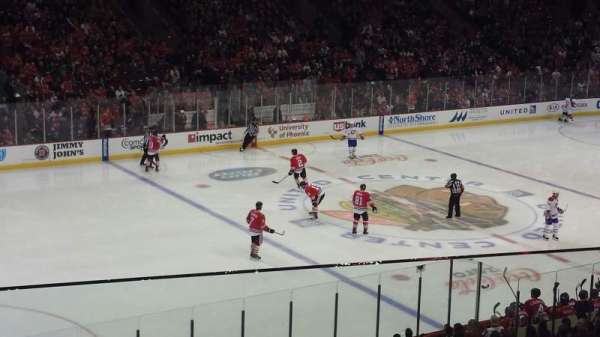 United Center, section: 203, row: 2, seat: 9
