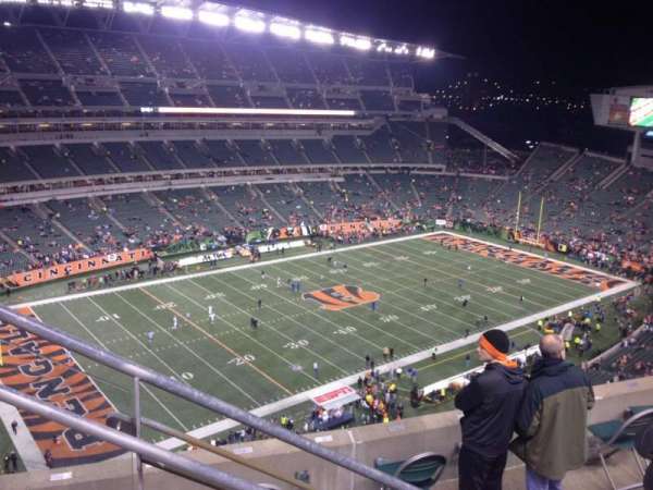 Paycor Stadium, section: 315, row: 13, seat: 19