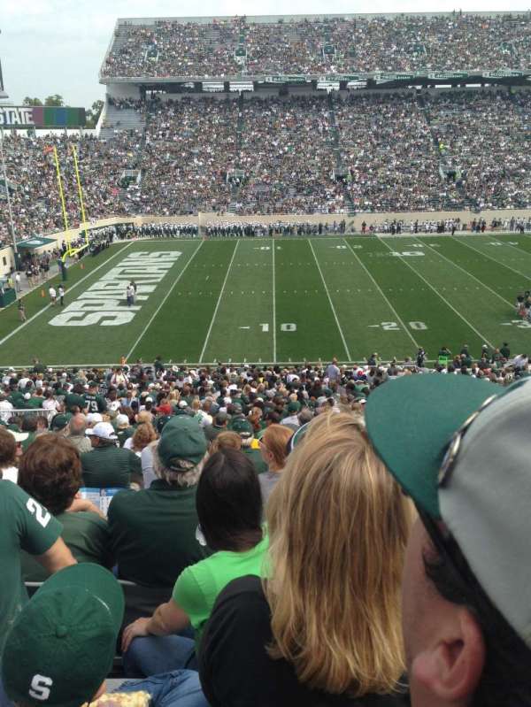Spartan Stadium, section: 26, row: 46