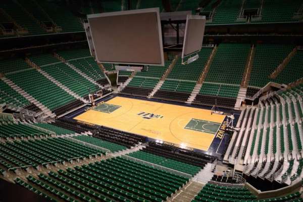 Delta Center, section: 109, row: 1