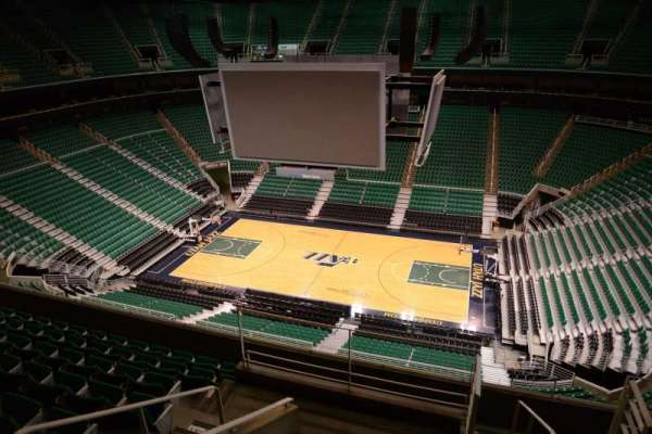 Delta Center, section: 110, row: 8