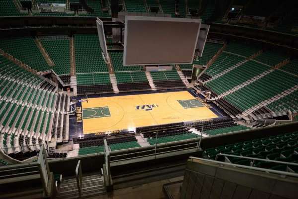 Delta Center, section: 114, row: 8