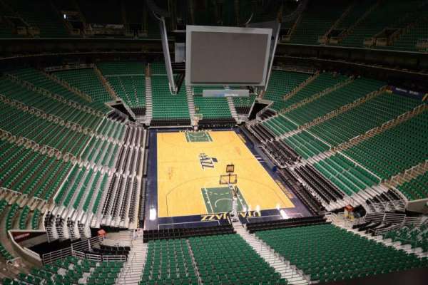 Delta Center, section: 123, row: 1