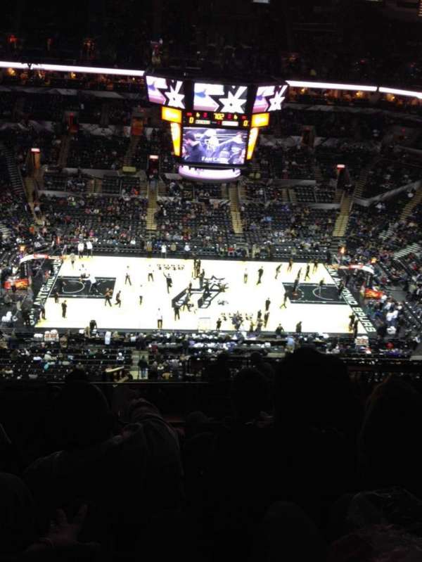 Frost Bank Center, section: 208, row: 12, seat: 19