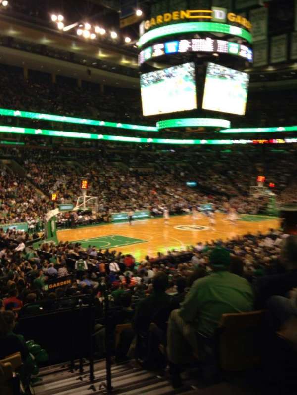 TD Garden, section: 15