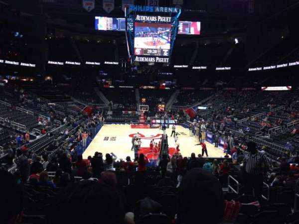 State Farm Arena, section: 102, row: M, seat: 6