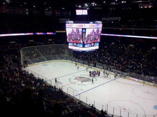 Nationwide Arena, section: 214, row: D, seat: 3