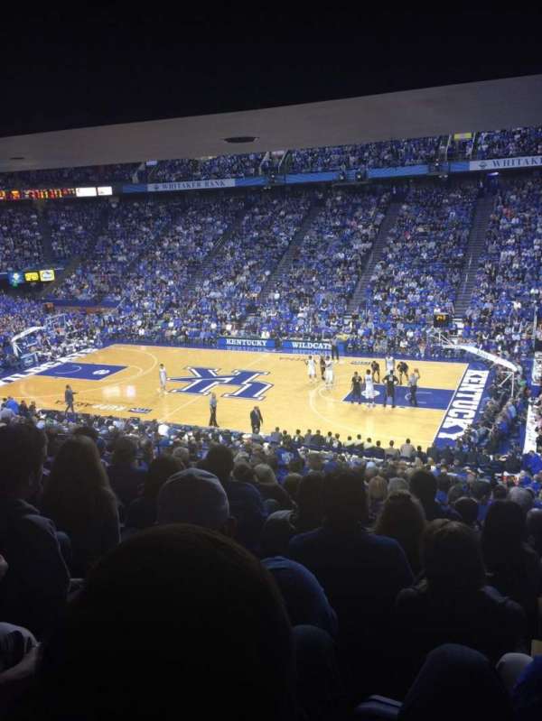 Rupp Arena, section: 29, row: Y, seat: 4