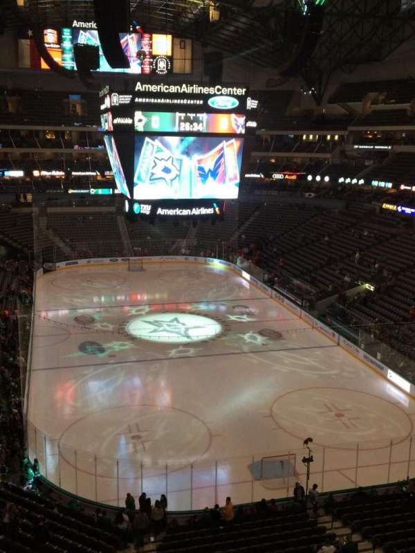 American Airlines Center, section: 302, row: AA, seat: 12
