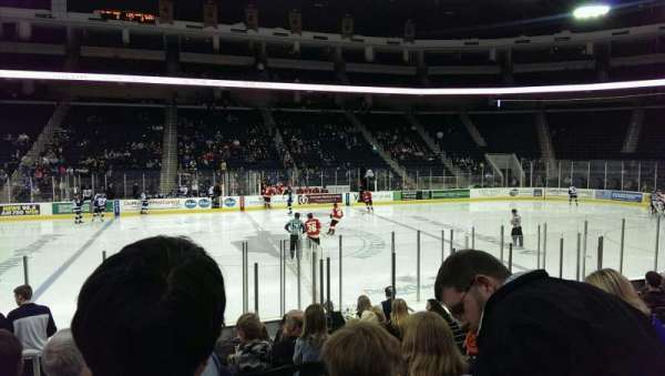 Gas South Arena, section: 118, row: L, seat: 17
